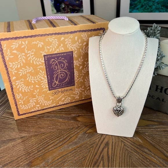 Brighton Jewelry - Brighton BiBi Heart Necklace